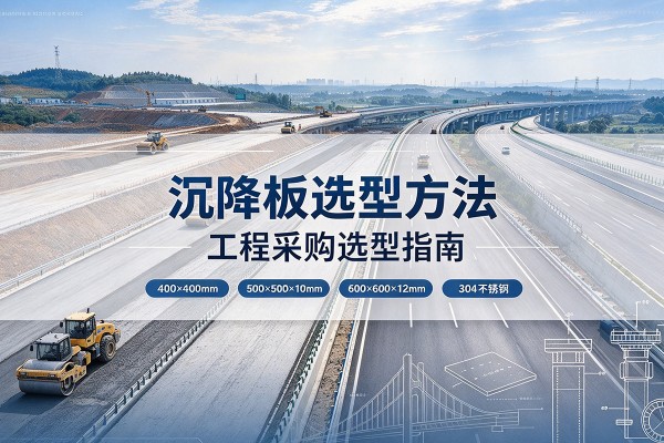 虎丘沉降板选择方法