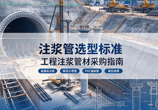 虎丘注浆管选型标准